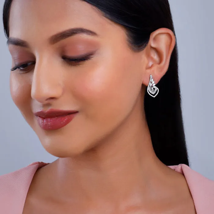 Silver Wing It Earrings