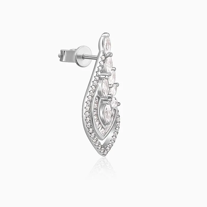 Silver Wing It Earrings