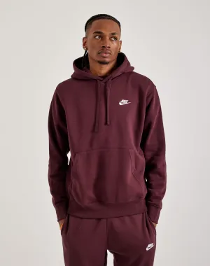 Smart casual wear Nike Club Fleece Pullover Hoodie Silk - fabric fashion