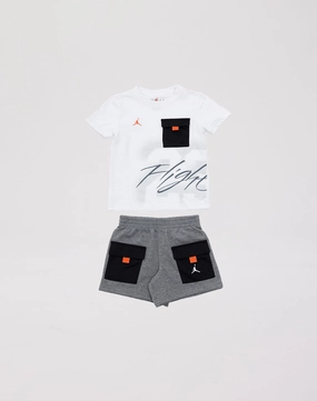 Smart fashion (wearables) Jordan Flight Shorts Set Toddler Wardrobe staples