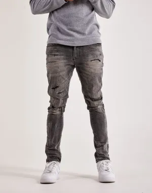 Smoke Rise Rip & Repair Jeans Printed fashion Fashion trends by region