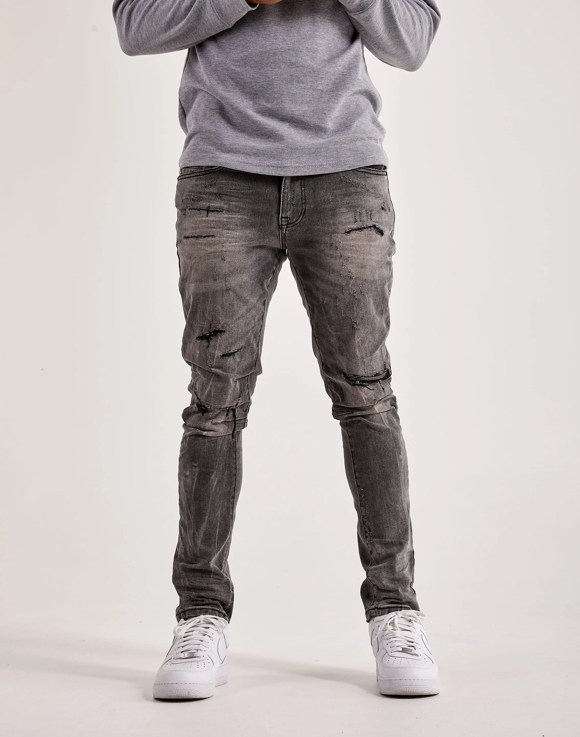 Smoke Rise Rip & Repair Jeans Printed fashion Fashion trends by region