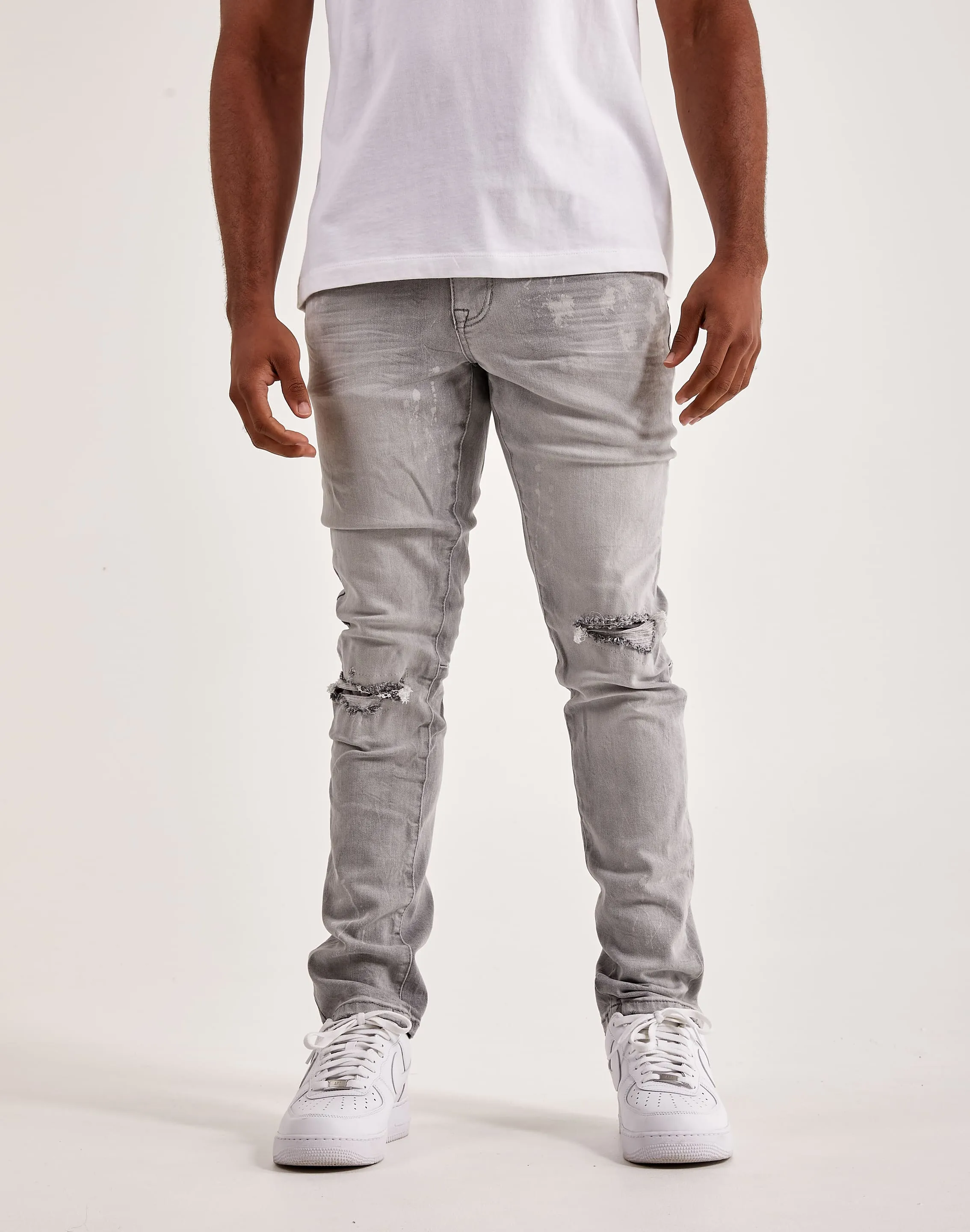 Smoke Rise Rip & Repair Jeans Upcycled fashion Clothing prices