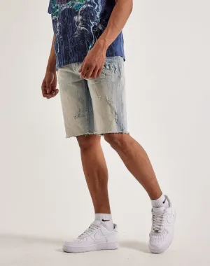 Smoke Rise Rip Off Shorts Spandex - incorporated fashion Hip - hop fashion