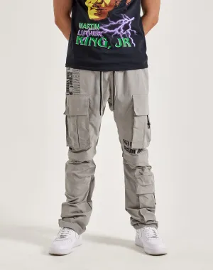 Smoke Rise Utility Nylon Cargo Pants Beachwear items Embroidered fashion