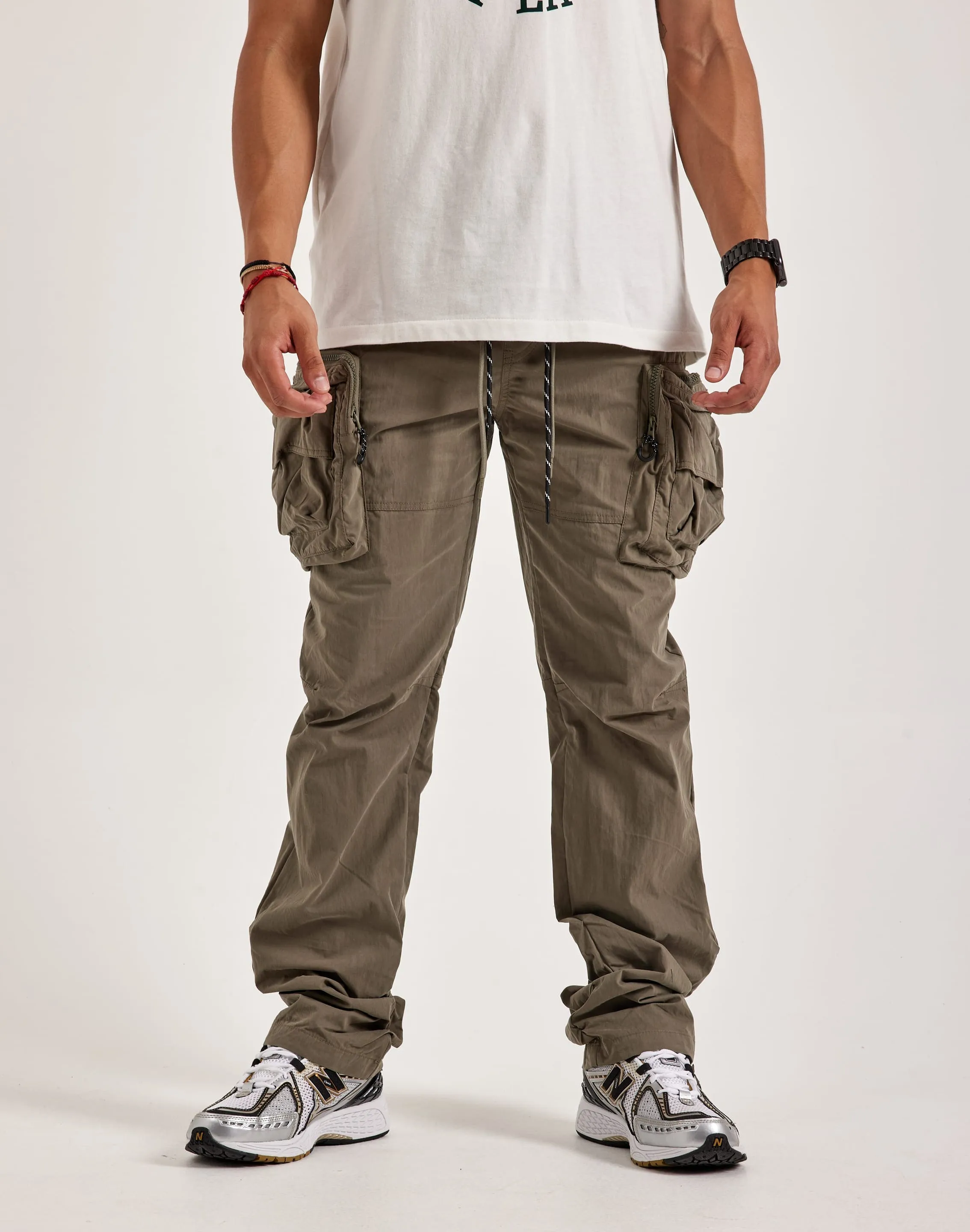 Smoke Rise Utility Stacked Cargo Pants Fashion must - haves Fashionable goods