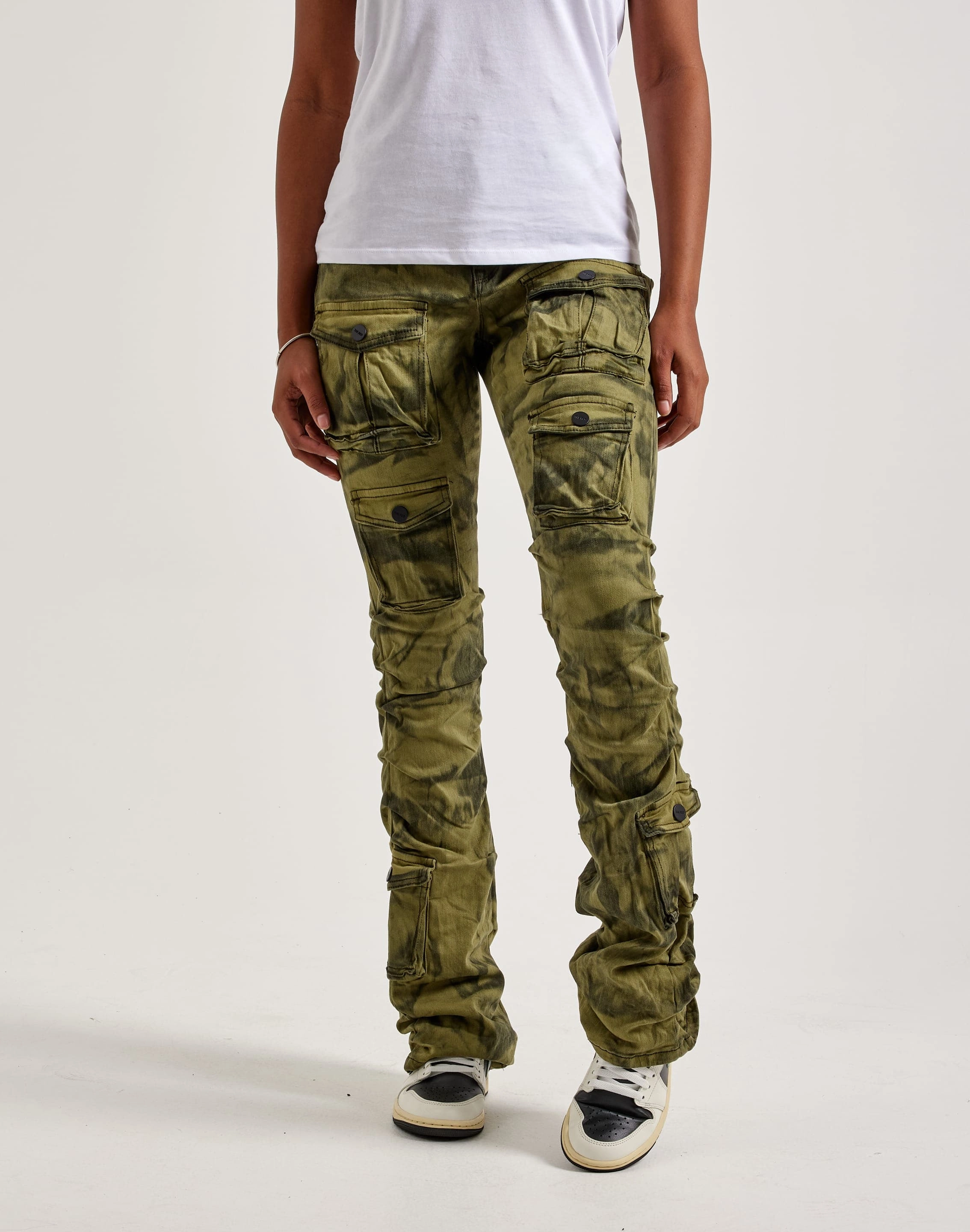 Smoke Rise High-Rise Stacked Cargo Pants Classic fashion pieces Clothing types