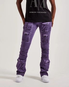 Smoke Rise High-Rise Stacked Cargo Pants Seasonal wear Runway fashion