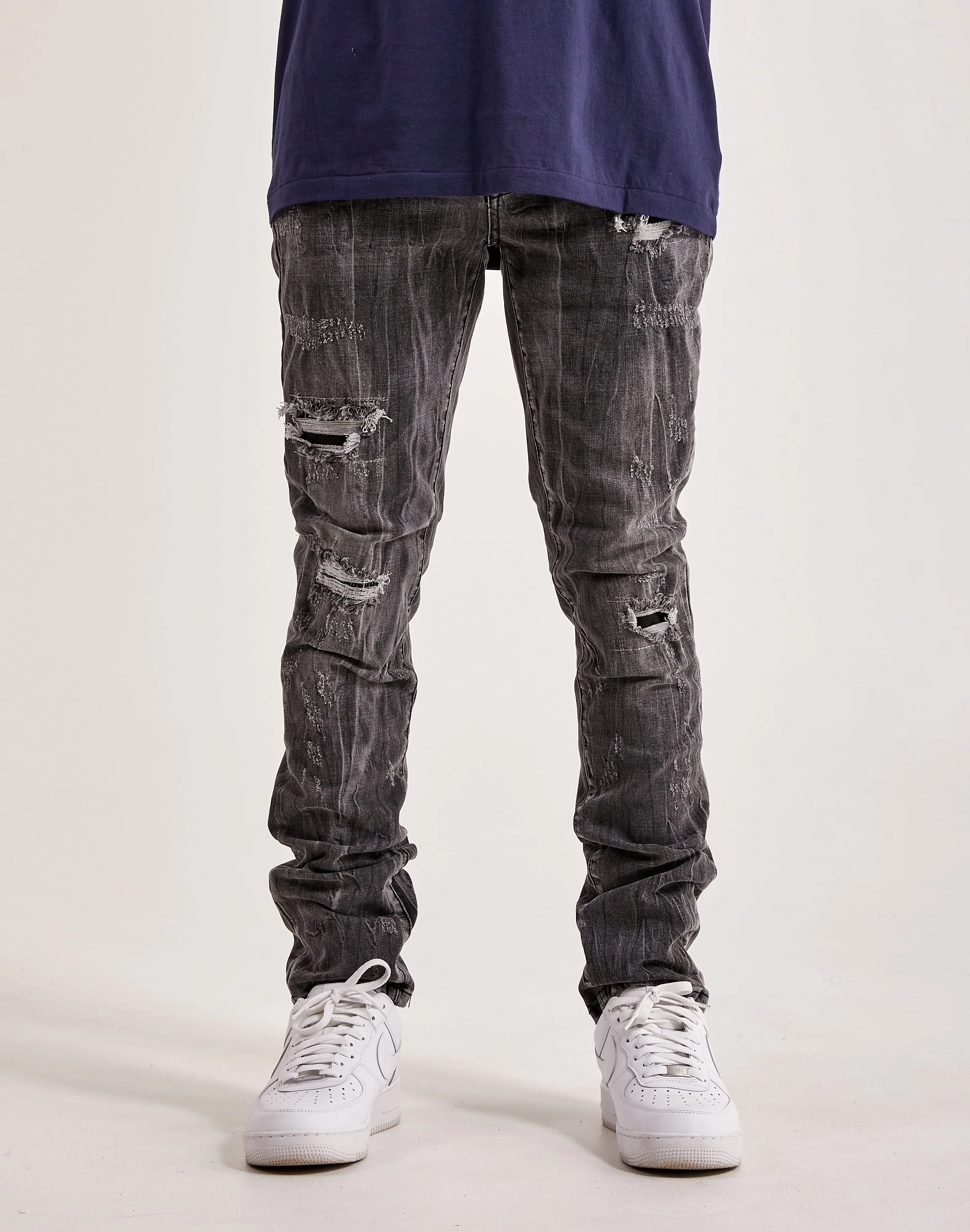 Smoke Rise Rip & Repair Basic Slim Denim Fashion on sale Fashion labels