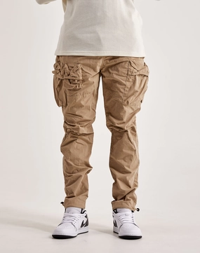 Smoke Rise Utility Peach Nylon Cargo Pants Best - selling fashion Fashion labels