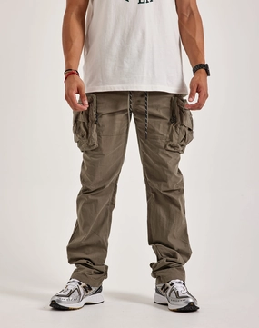 Smoke Rise Utility Stacked Cargo Pants Fashion essentials Cotton - made fashion