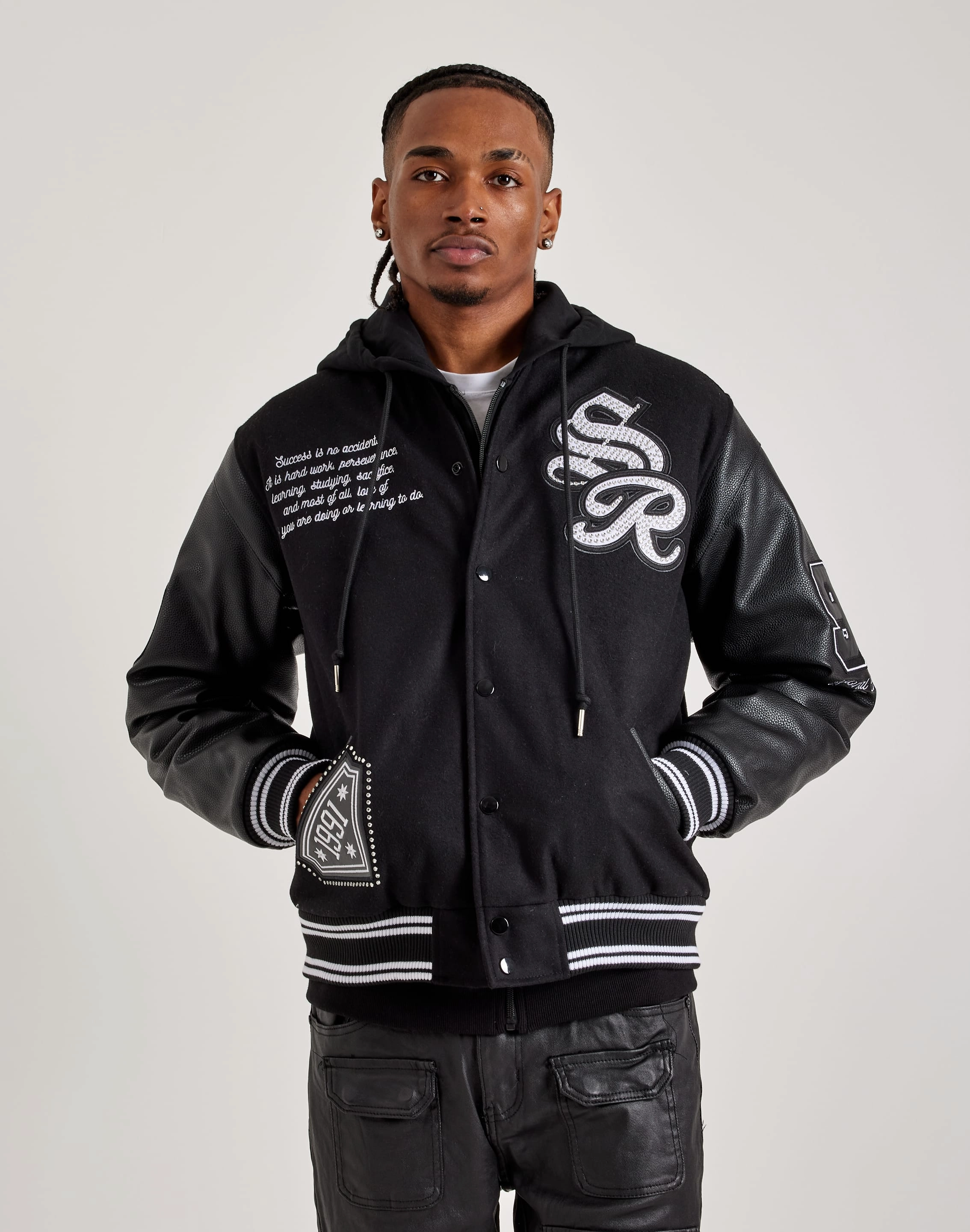 Smoke Rise Varsity Jacket Fashion accessories Casual wear options