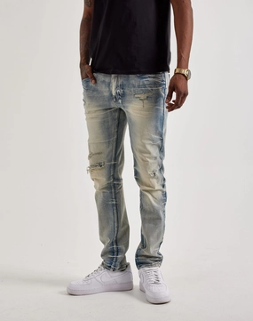 Smoke Rise Wave Effect Slim Jeans New fashion arrivals Minimalist fashion