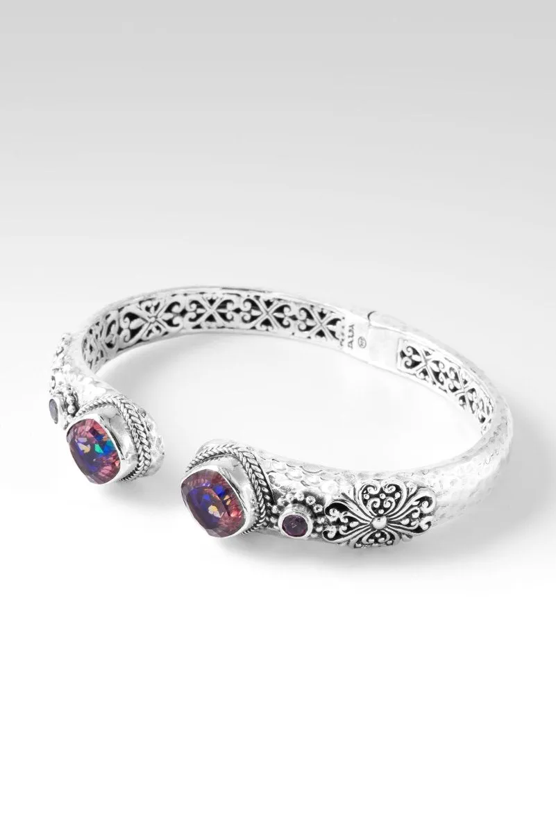 Splendid Grace Tip-to-Tip Bracelet? in Summer Peach? Mystic Quartz & Bali Sunrise? Mystic Topaz