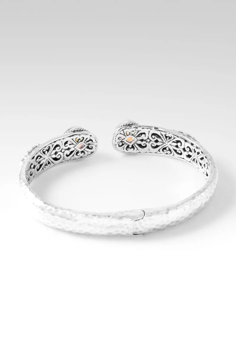 Splendid Grace Tip-to-Tip Bracelet? in Summer Peach? Mystic Quartz & Bali Sunrise? Mystic Topaz
