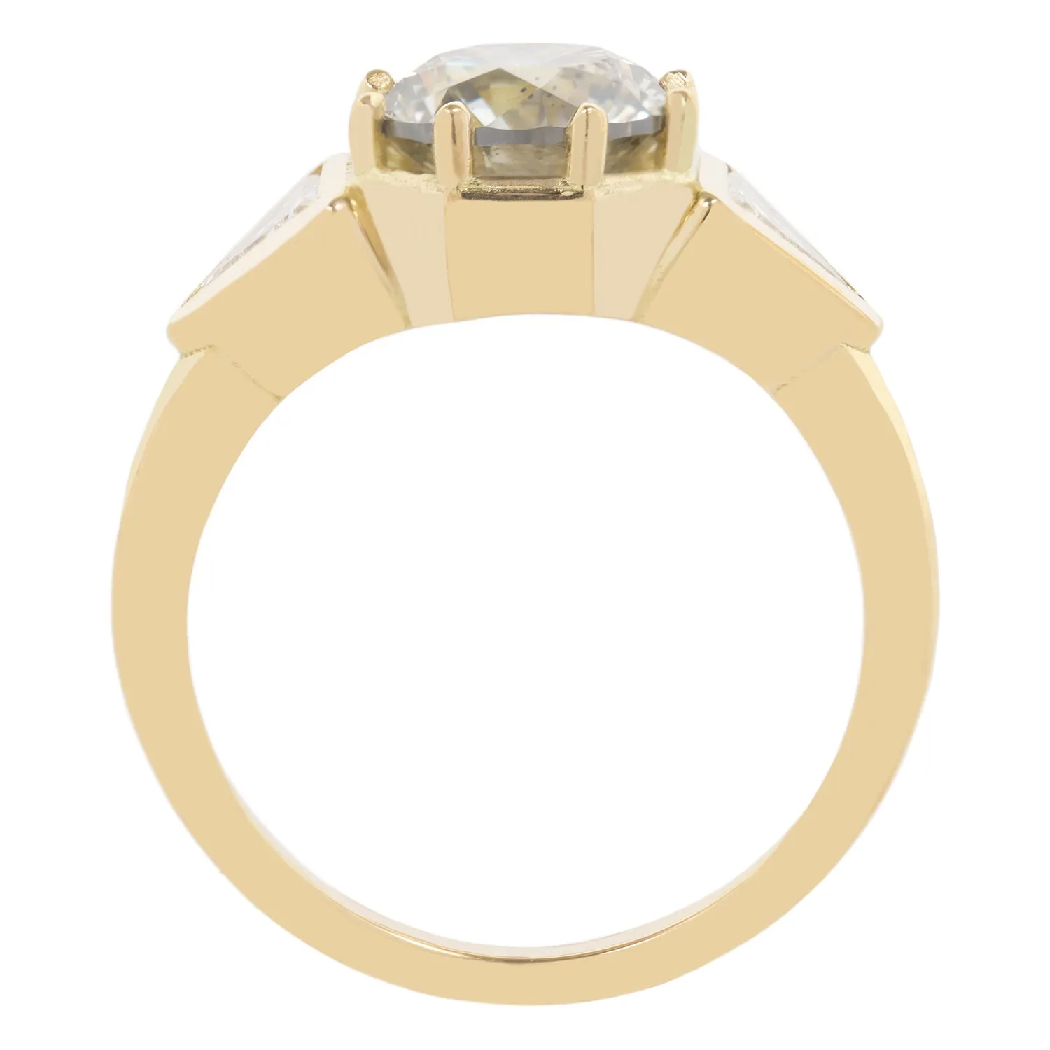 Stormy Diamond Vega Ring