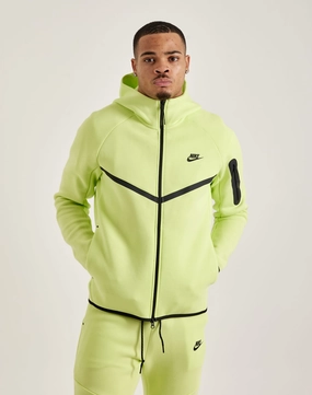 Street fashion Nike Tech Fleece Windrunner Full-Zip Hoodie Military - inspired fashion