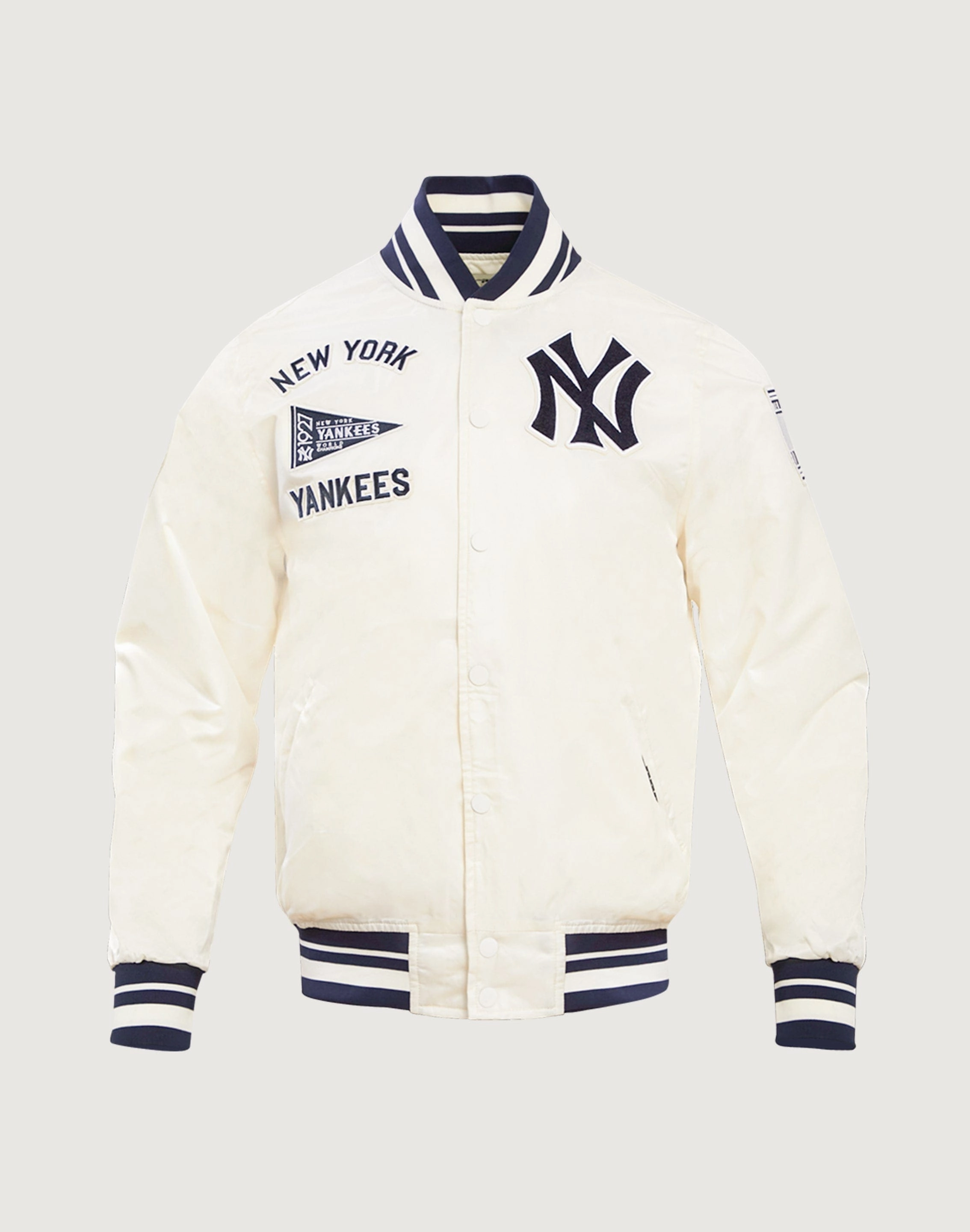 Street fashion Pro Standard New York Yankees Retro Classic Rib Satin Jacket Fashionable goods