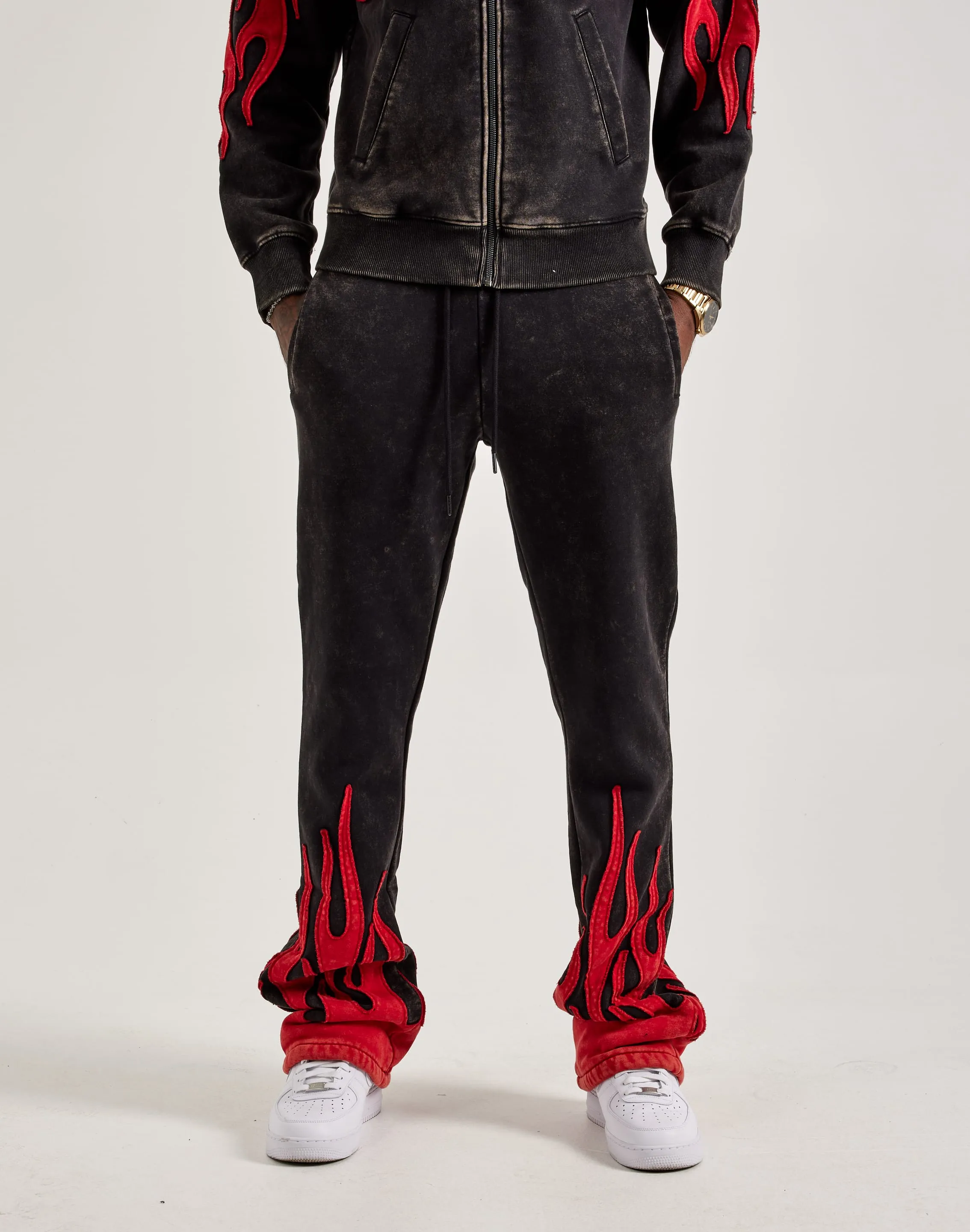 Smoke Rise Flame Fleece Pants Everyday wear Fashion must - haves