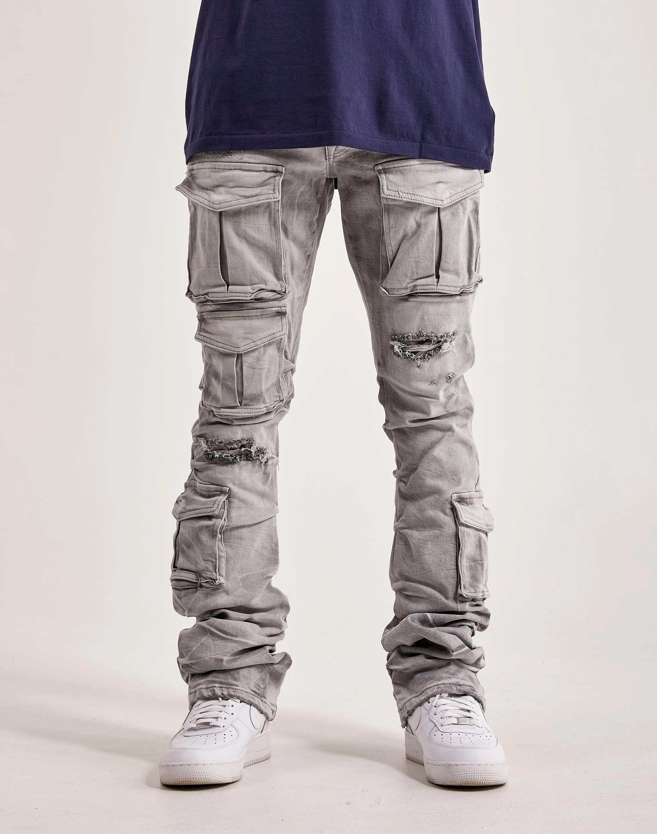 Style statements Smoke Rise Utility Pocket Stacked Flare Denim Fashion archives