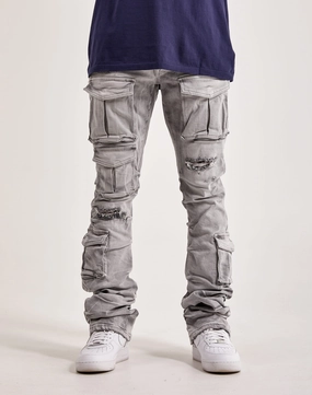 Style statements Smoke Rise Utility Pocket Stacked Flare Denim Fashion archives