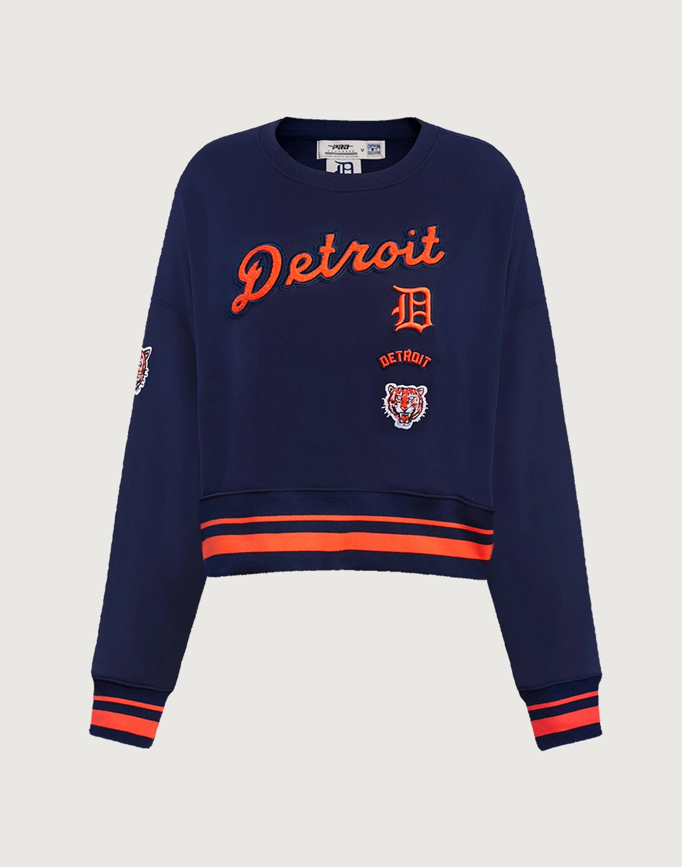 Pro Standard Detroit Tigers Retro Classic Rib Crewneck Fashion trends by region Budget - friendly fashion