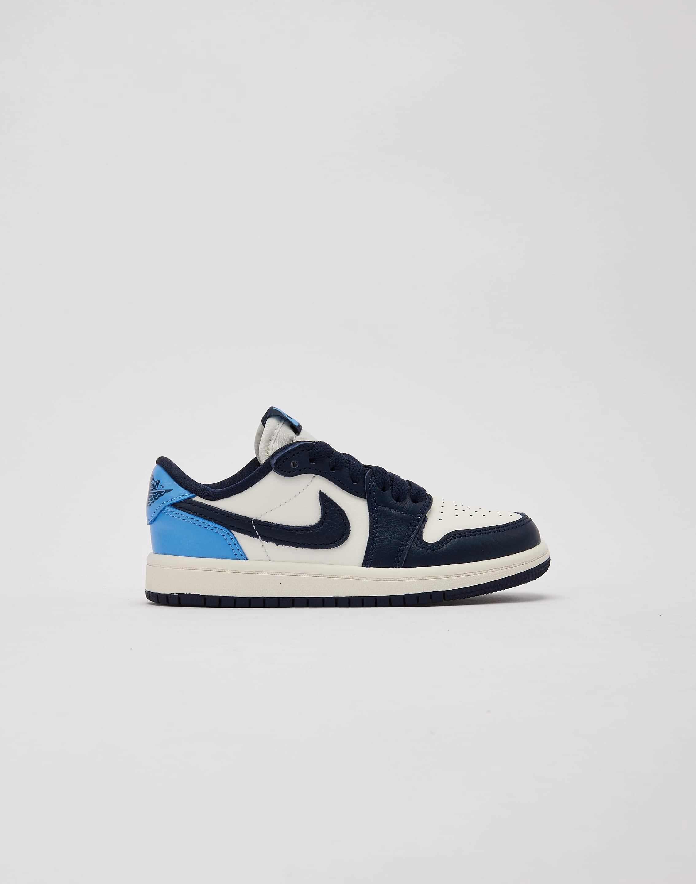 Suede - finished fashion Jordan Air Jordan 1 Retro Low OG 'Obsidian' Pre-School Spandex - incorporated fashion