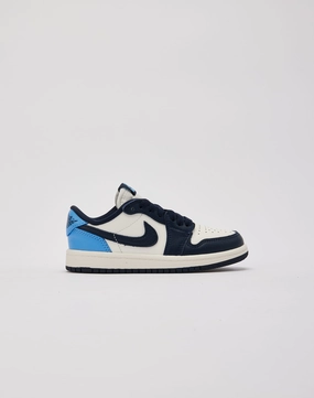 Suede - finished fashion Jordan Air Jordan 1 Retro Low OG 'Obsidian' Pre-School Spandex - incorporated fashion