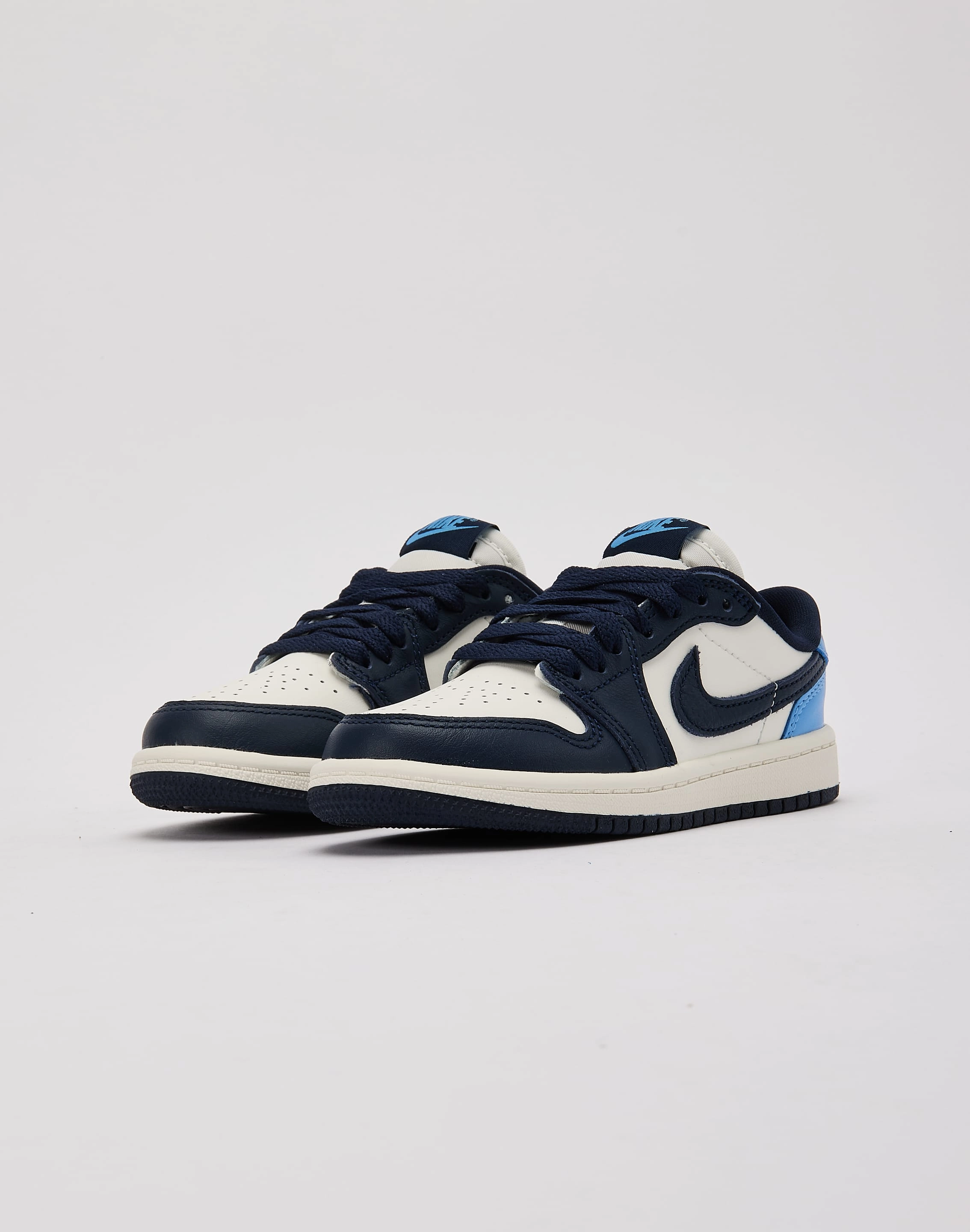 Suede - finished fashion Jordan Air Jordan 1 Retro Low OG 'Obsidian' Pre-School
