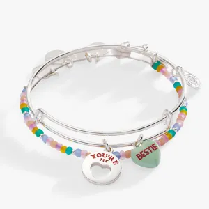 Sweethearts? ??Bestie?? Set of 2 Bangles