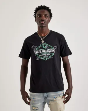 Swimwear selections True Religion Logo Tee Preppy style items