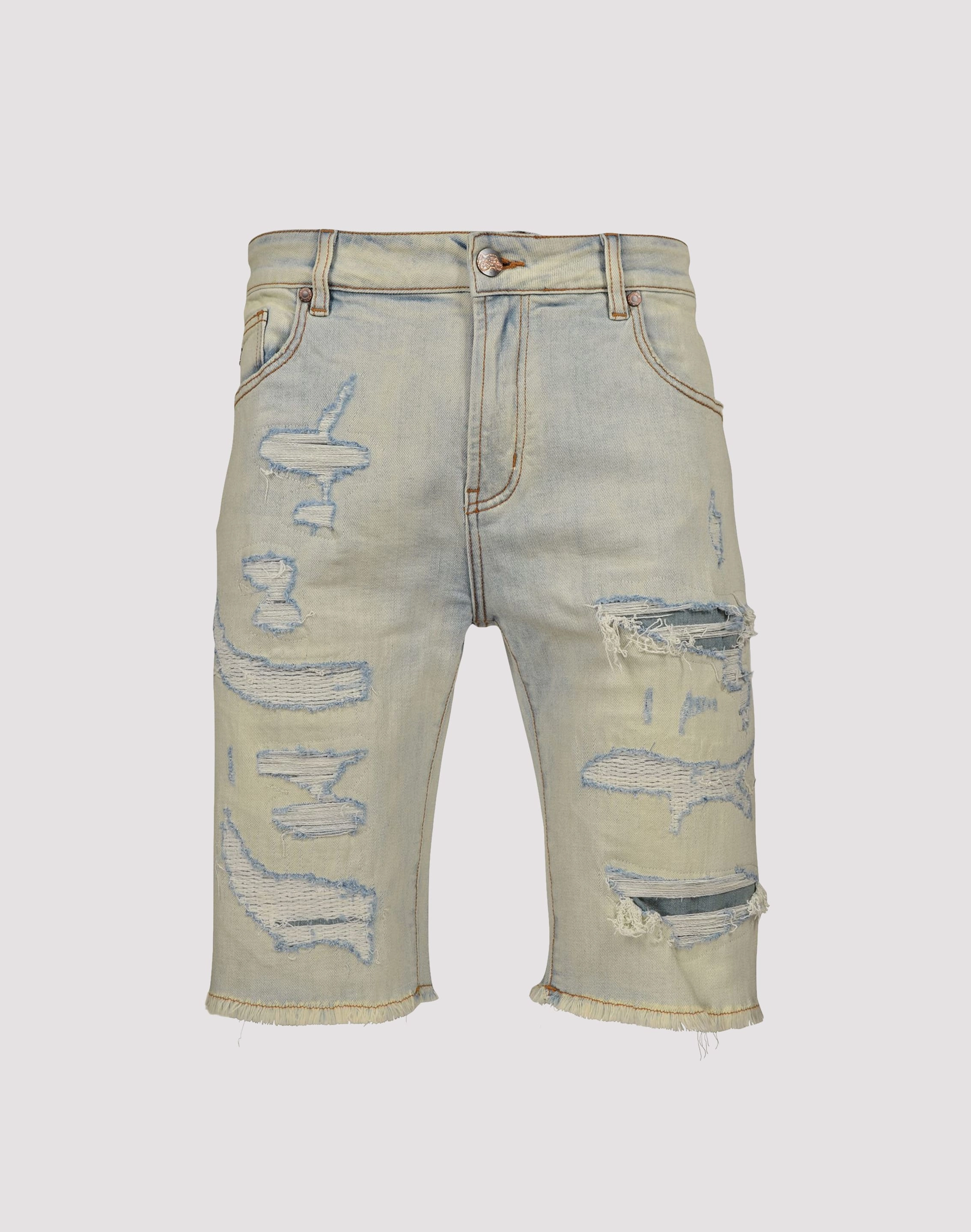 Swimwear selections Grindhouse Extreme Rip Denim Shorts Minimalist fashion