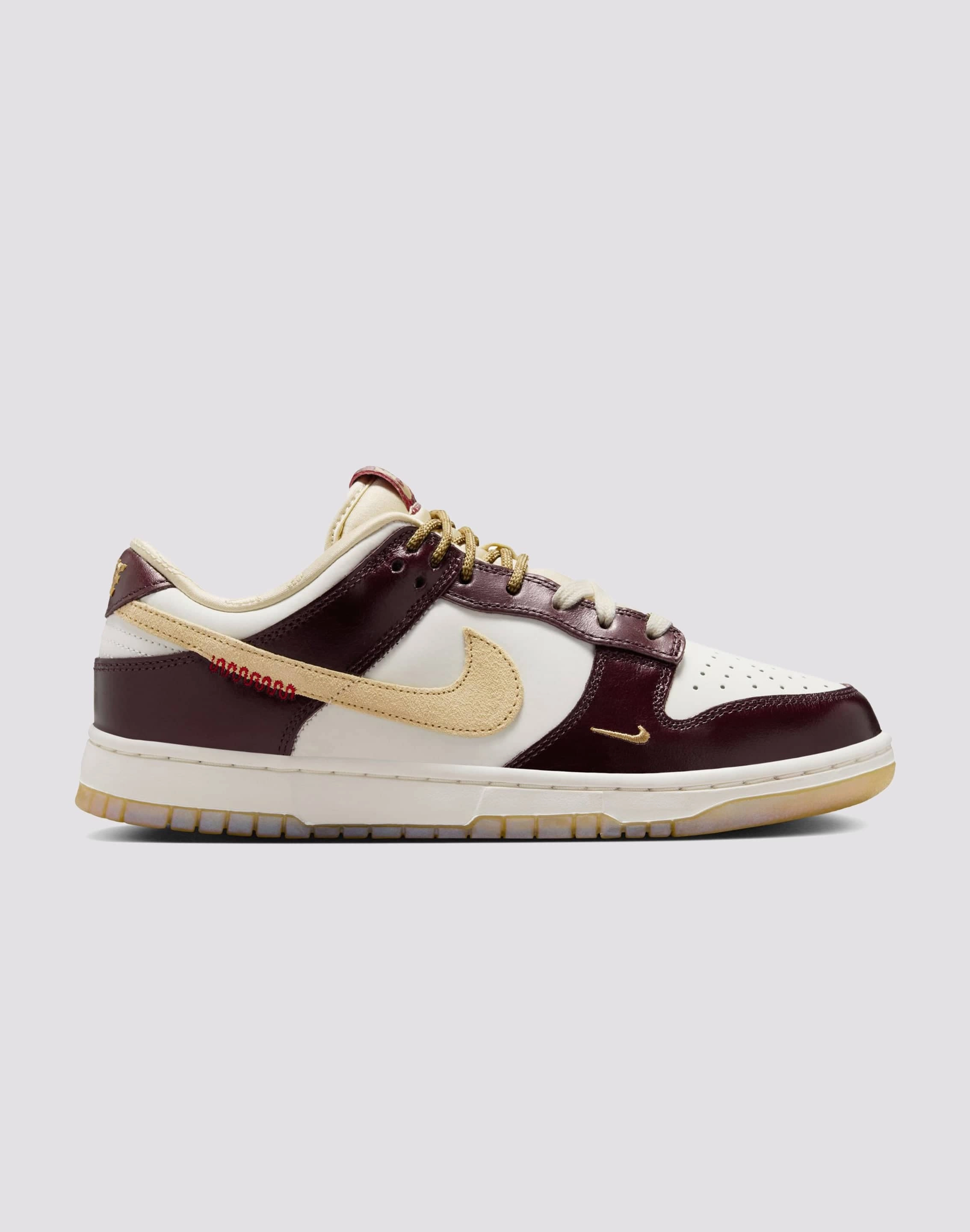 Swimwear selections Nike Dunk Low "Sail/Team Gold/Burgundy Crush" Fashion museums