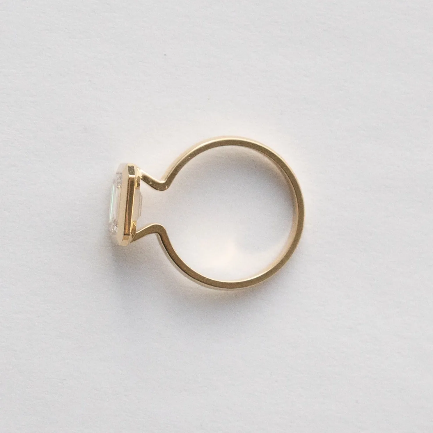 Syd Ring with 1.02ct Lab-grown Diamond in Gold