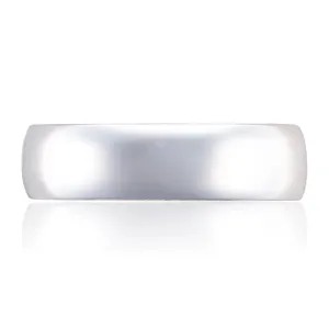 Tacori Classic 18k Two Tone Rounded High Polish Men's Wedding Band