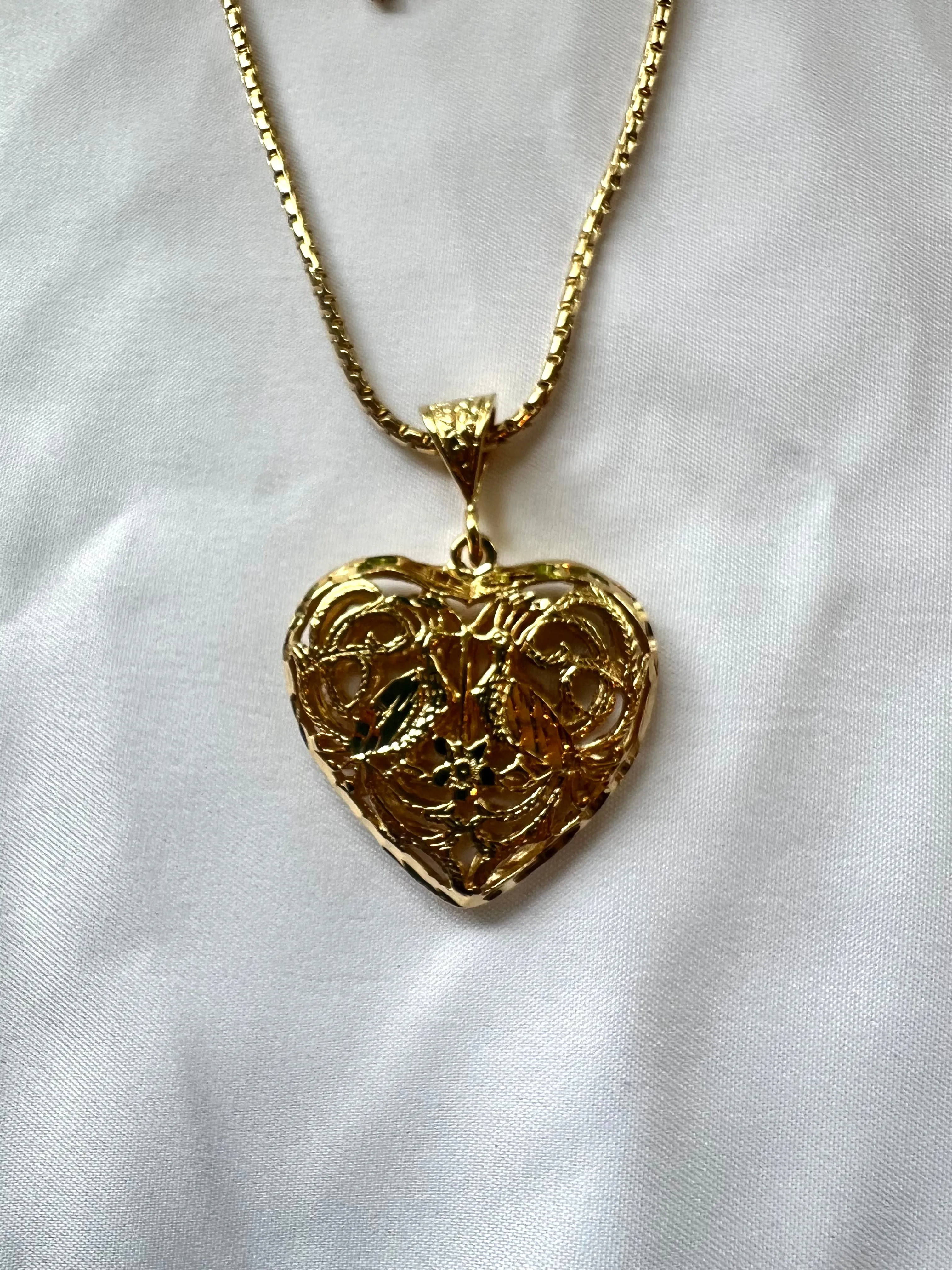 The Bird & Heart Necklace