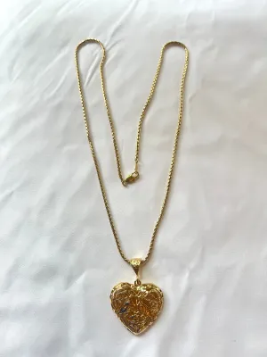 The Bird & Heart Necklace