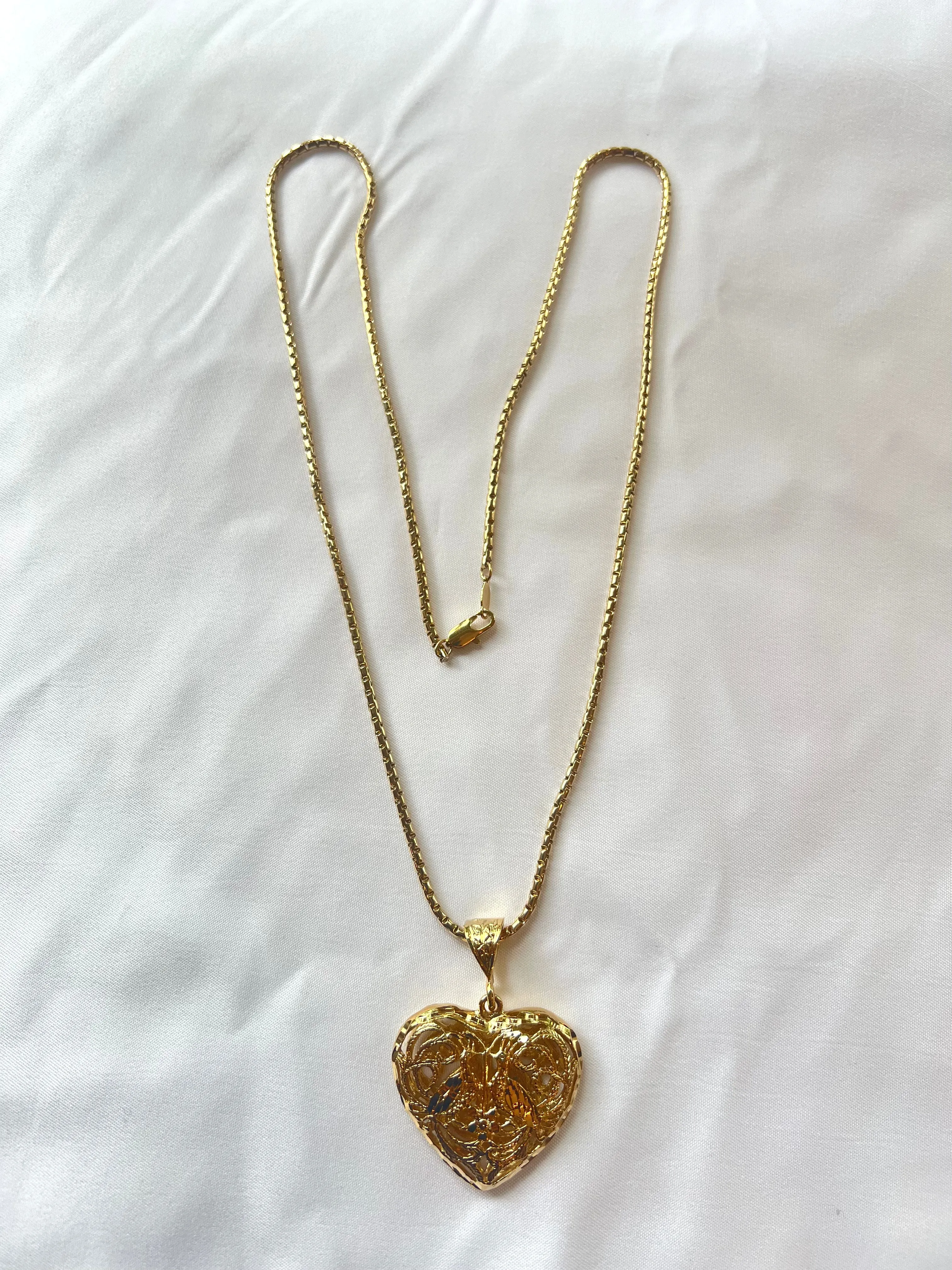 The Bird & Heart Necklace