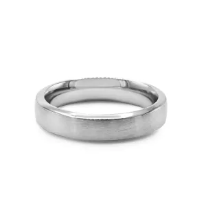 The Charles Tiffany Setting 5mm Satin Finish Ring - Platinum