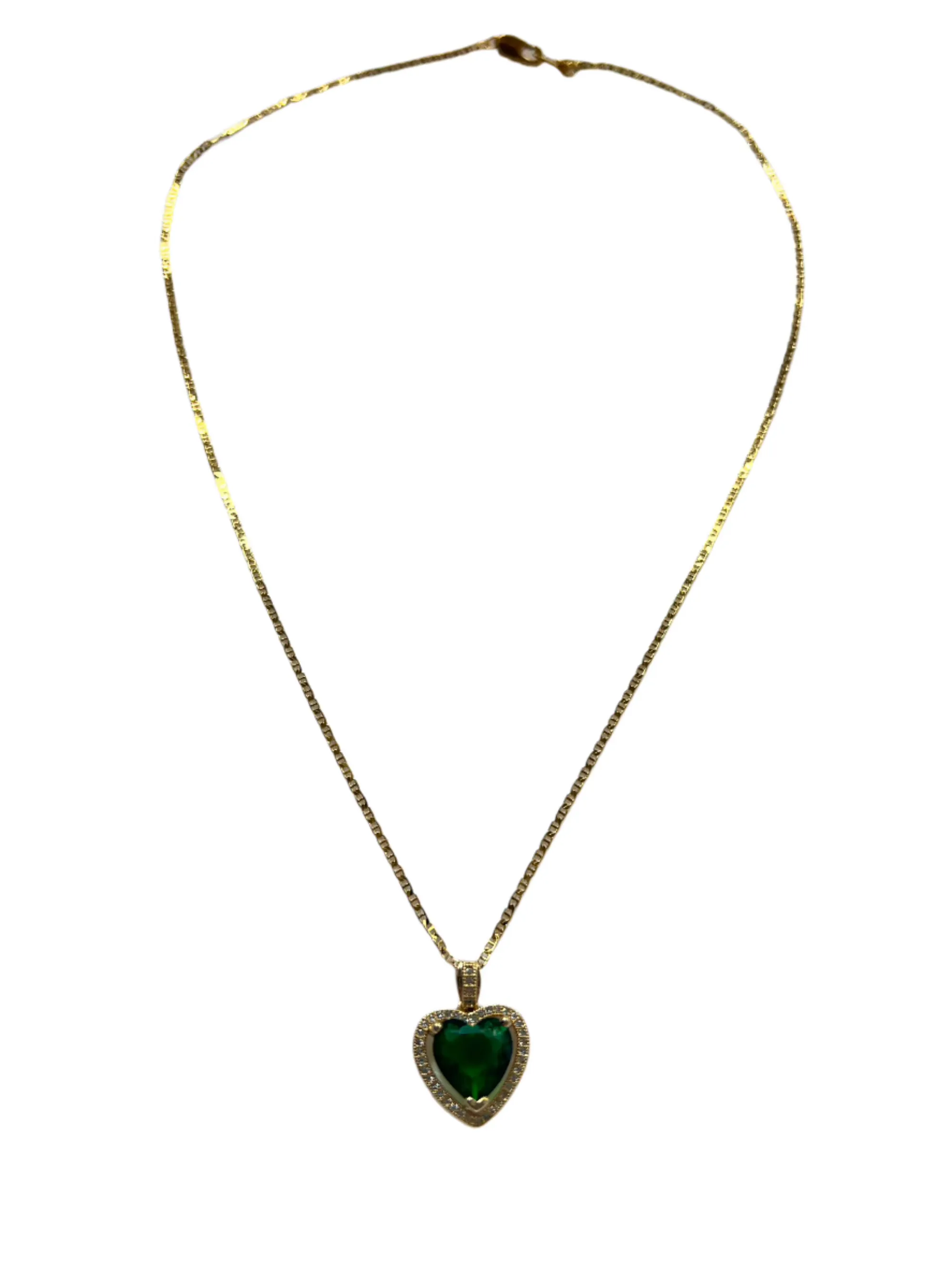 The Emerald Heart Necklace