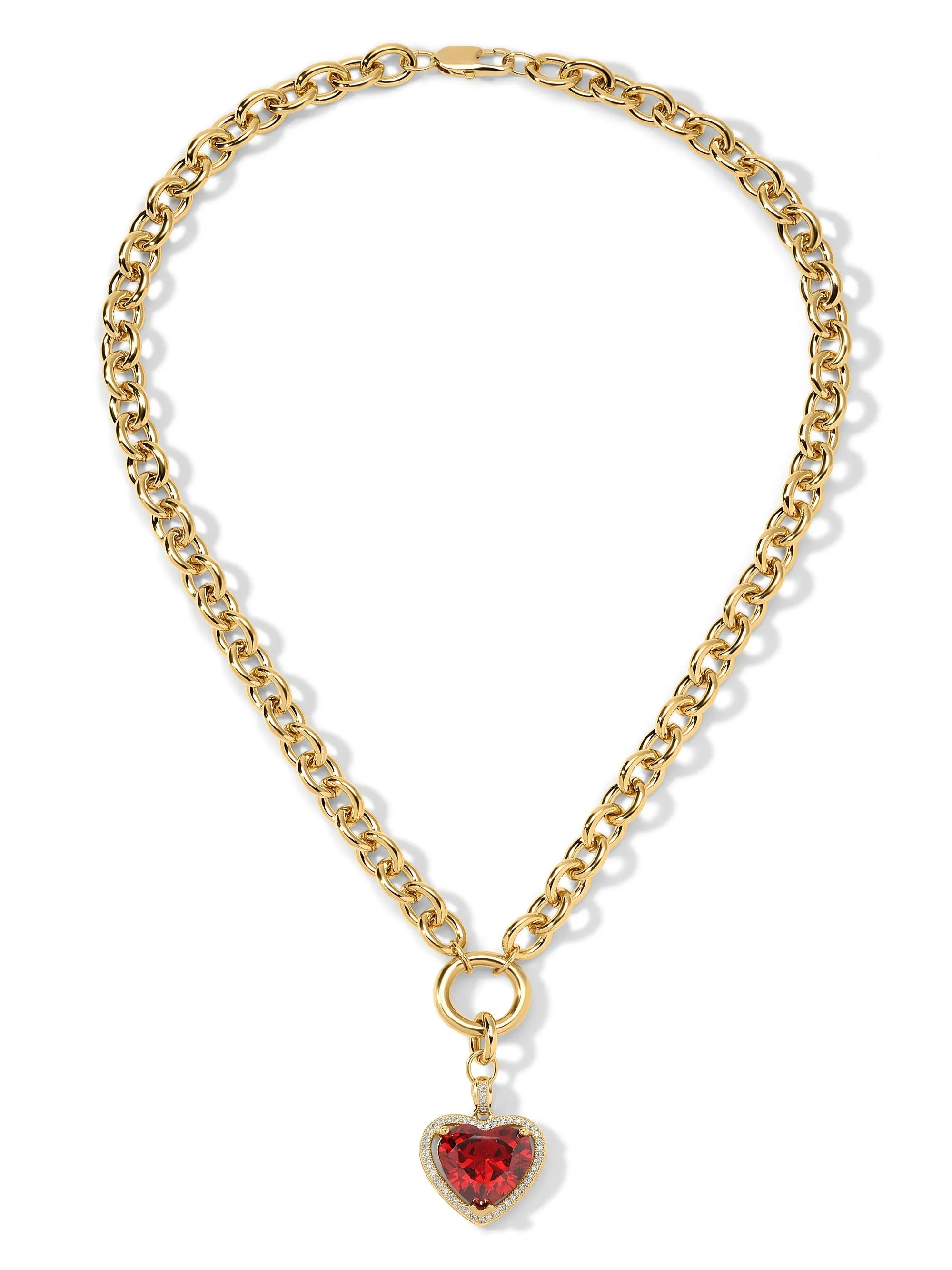 The Jules Necklace Red