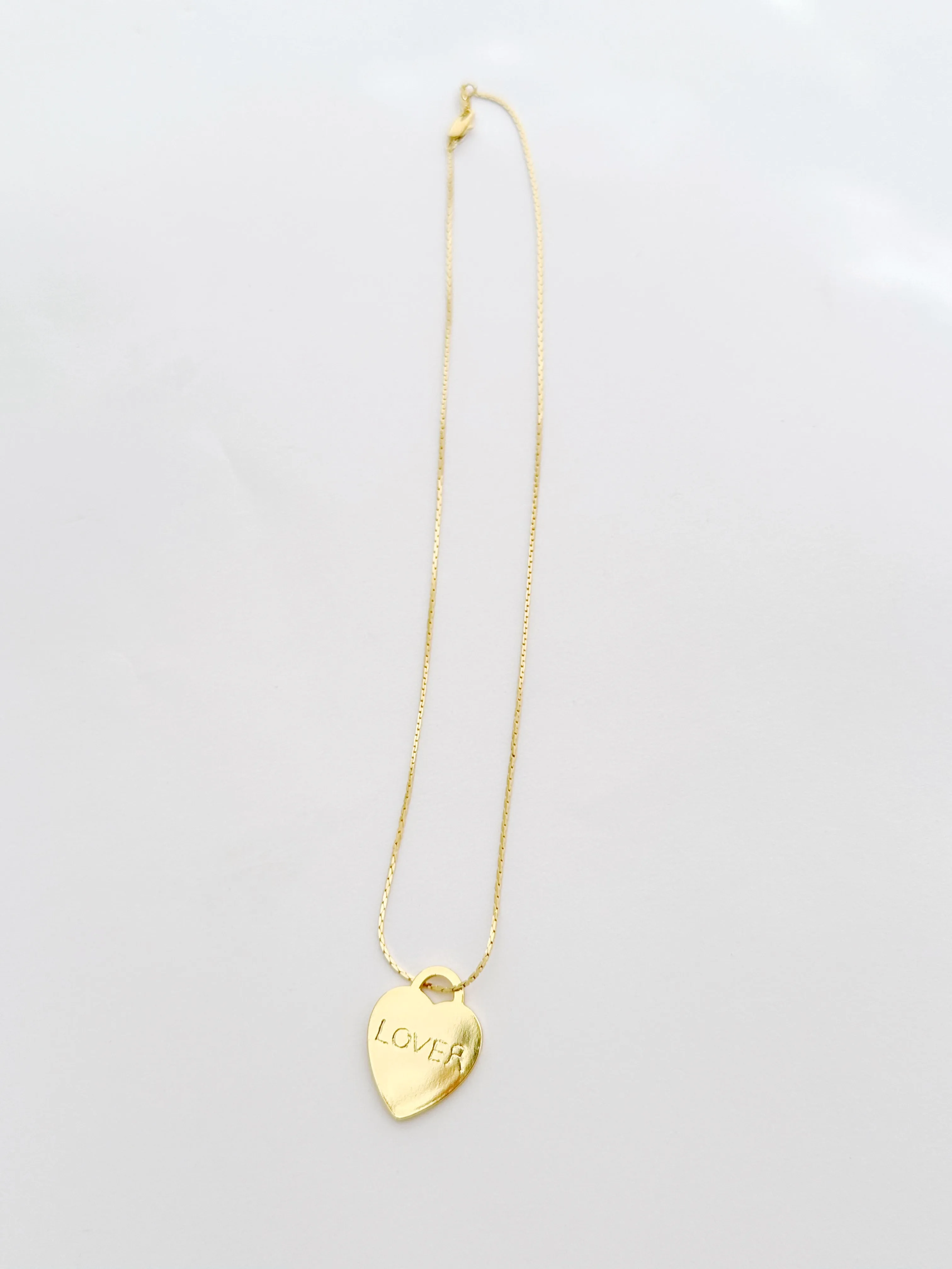 The Lover Heart & Chain Necklace