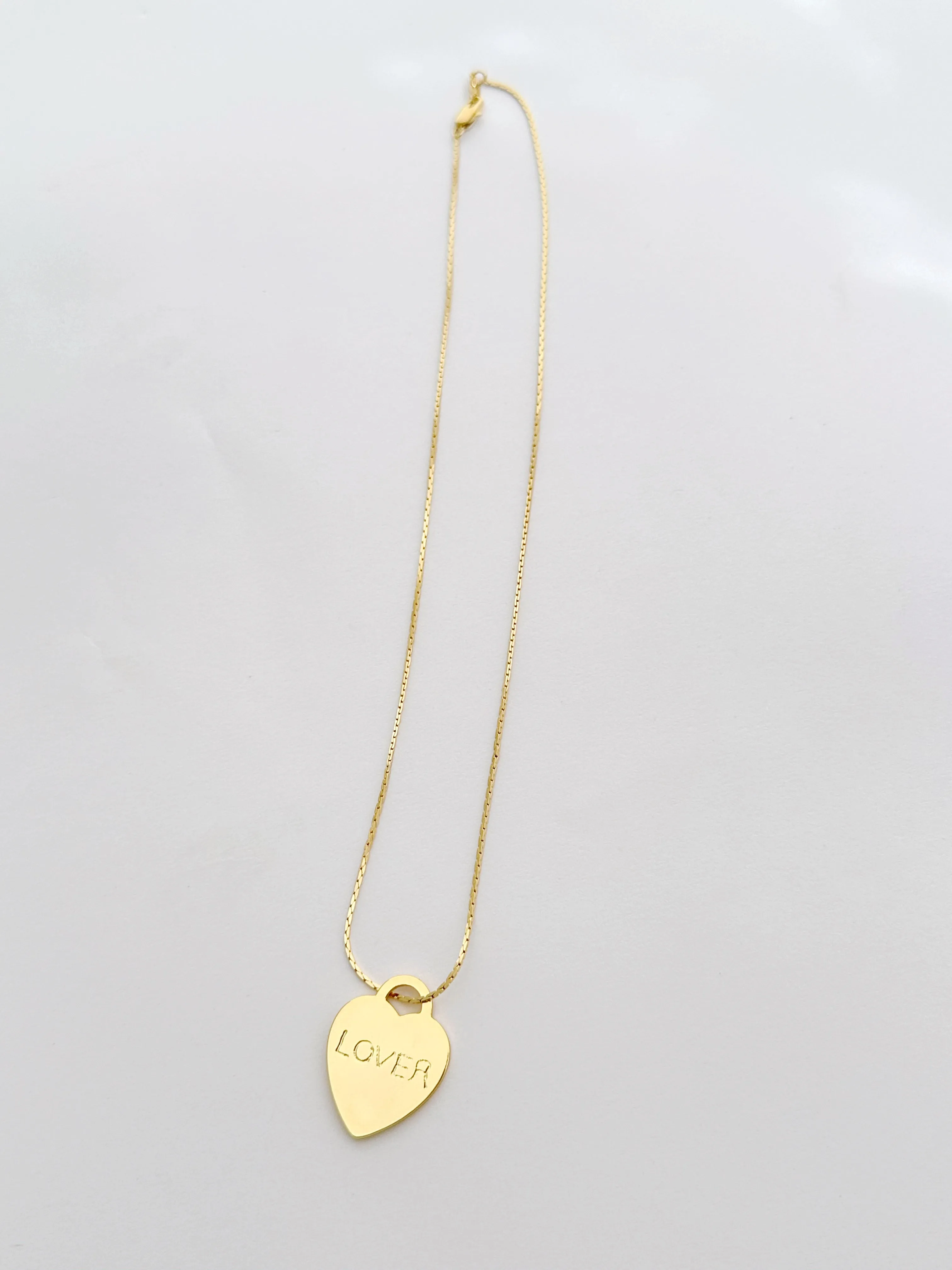 The Lover Heart & Chain Necklace
