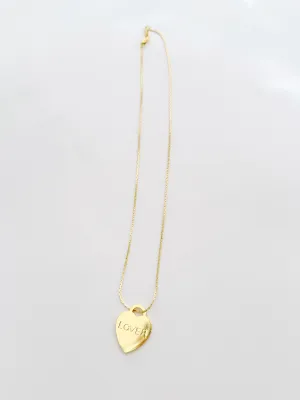 The Lover Heart & Chain Necklace