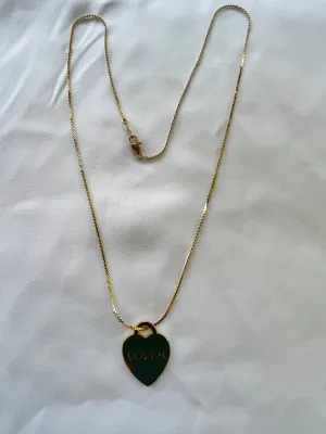The LOVER Heart Necklace