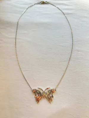 The Silver Butterfly Necklace SAMPLE