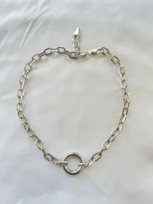 The Silver Chain Choker