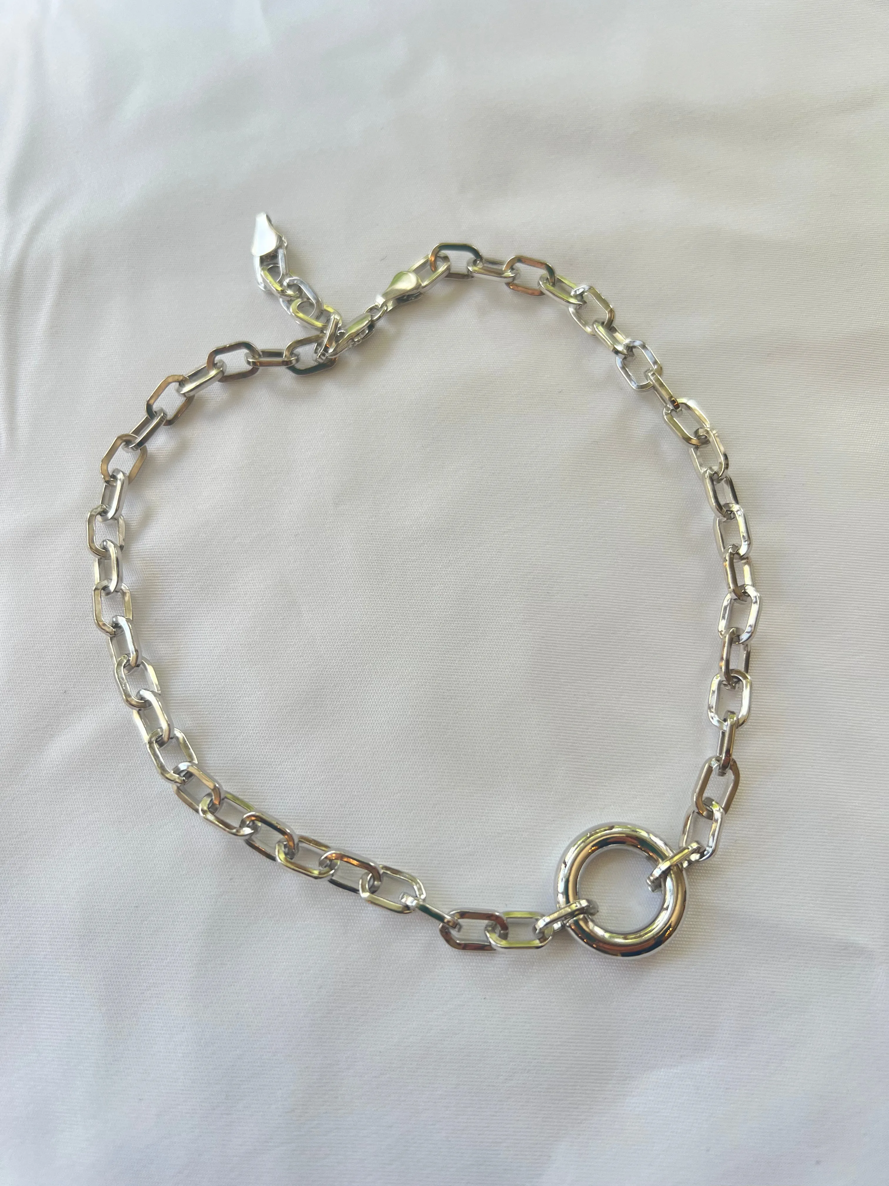 The Silver Chain Choker