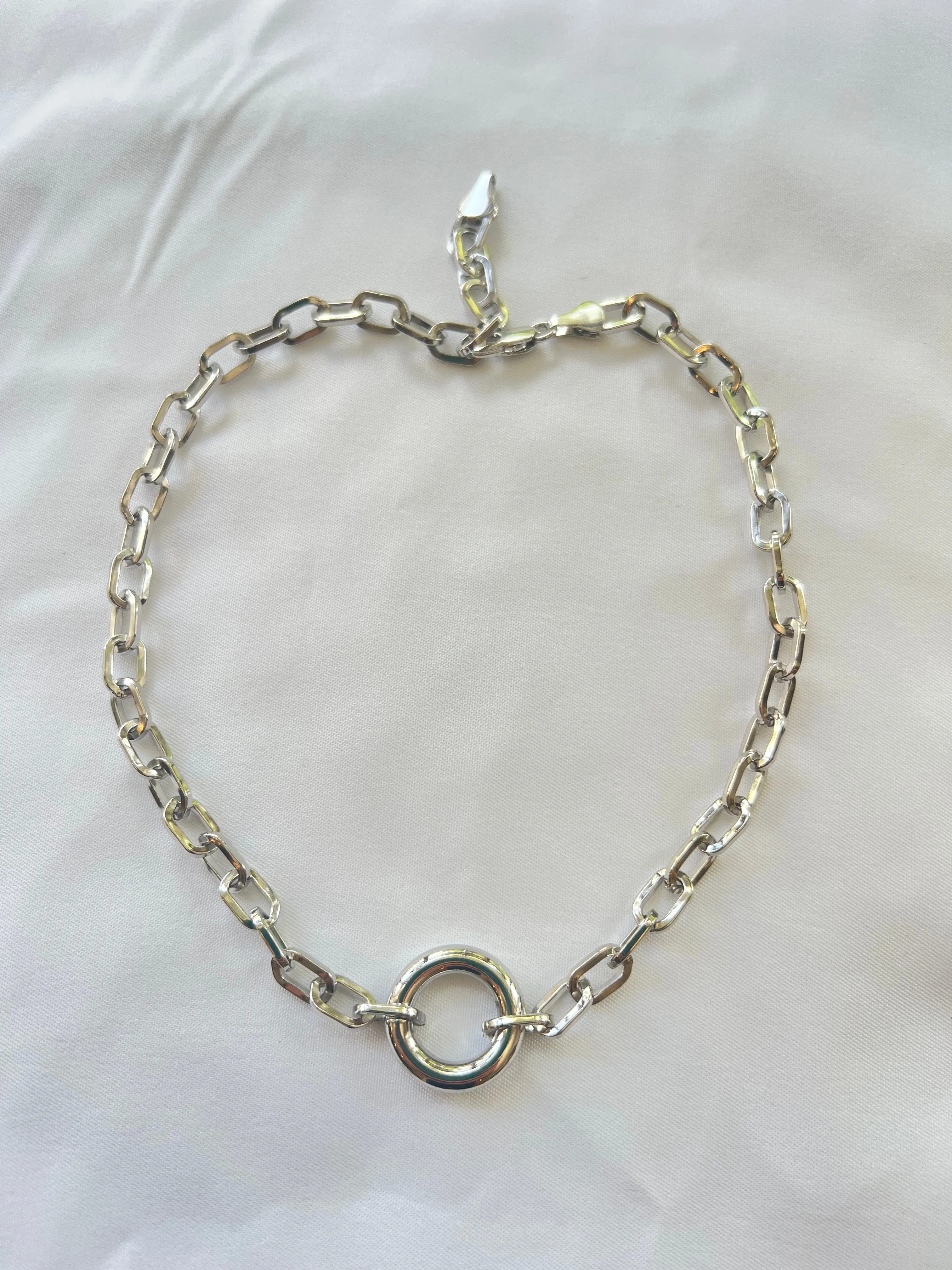 The Silver Chain Choker
