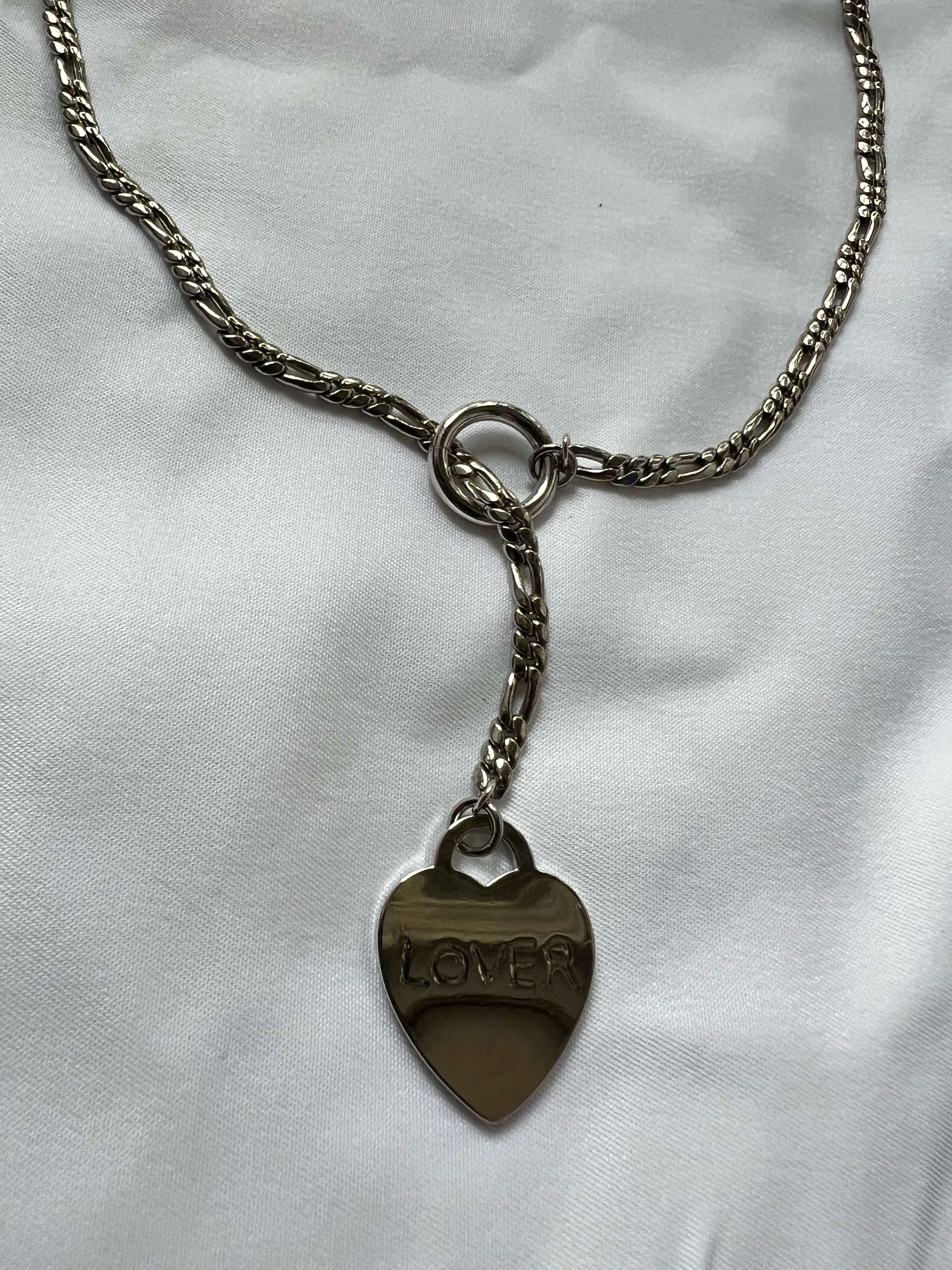 The Silver Love Chain Necklace